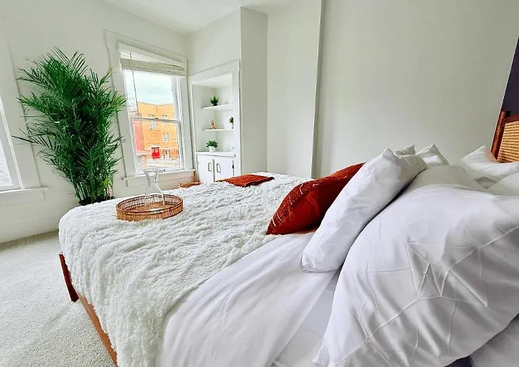 Casa de Férias Short North Convention King Bed Free Parking Vila Columbus Estados Unidos da América